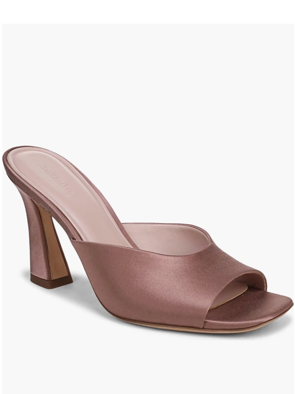 NWT Favorite Daughter Katherine Satin slide, 8.5